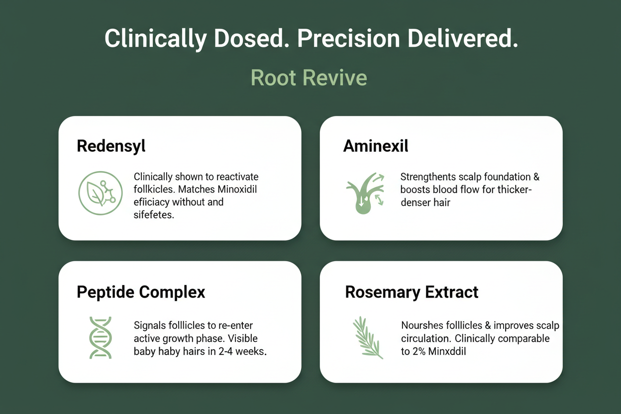 Root Revive Ingredient Infographic